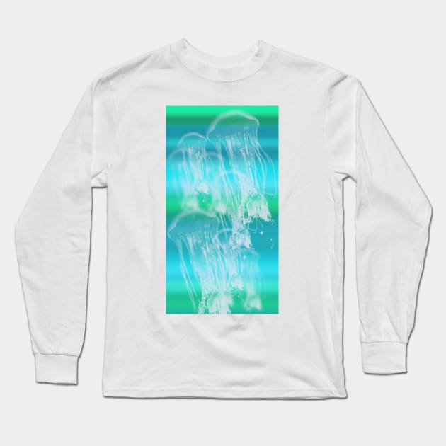 Ocean Size Long Sleeve T-Shirt by silentrob668